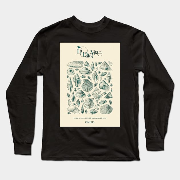 Oneus La Dolce Vita - Shells Long Sleeve T-Shirt by Lentum